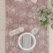 Τραβέρσα Dandelion Ροζέ - Ροζέ - Διάσταση: 50 x 180 cm