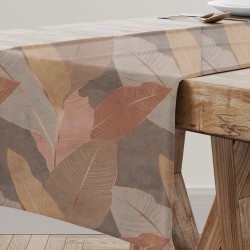 Τραβέρσα Palm Tree Σπαγγί - Σπαγγί - Διάσταση: 50 x 180 cm