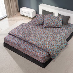 Beauty Home Σετ σεντόνια φανελένια υπέρδιπλα Mornos Art 11182 240x260 Εμπριμέ