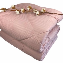 Πάπλωμα Σατέν Ριγέ Μονό 160x240 Zephyr