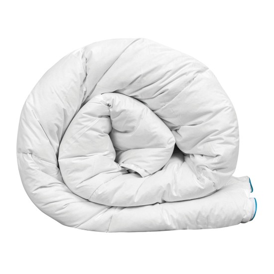 Beauty Home Παπλώματα υπέρδιπλα (2τμχ) με Clip clap Art 4072 450gsm (150gsm+300gsm) 220x240 Λευκό