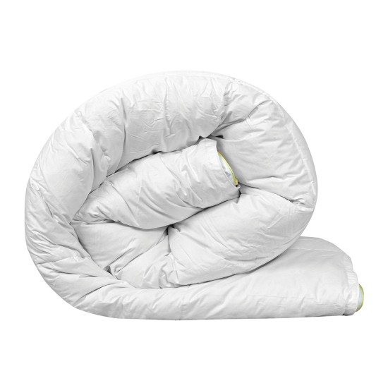 Beauty Home Παπλώματα υπέρδιπλα (2τμχ) με Clip clap Art 4069 550gsm (300gsm+250gsm) 220x240 Λευκό