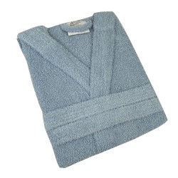 Μπουρνούζι Με Κουκούλα Blue - Large
