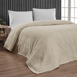 Beauty Home Πικέ υπέρδιπλη Division Αrt 1995 Εκρού 230x240