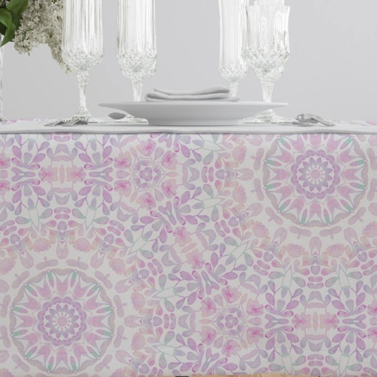 Καρέ Μάνταλα Λιλά - Λιλά - Διάσταση: 90 x 90 cm