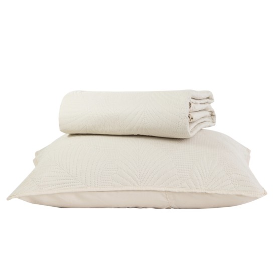 Κουβερλί Σετ Tropical Υπέρδιπλο - Μαύρο - Διάσταση: 220 x 240 cm + (2) 50 x 70 cm