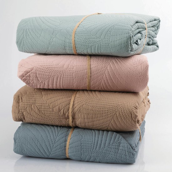 Κουβερλί Σετ Tropical Υπέρδιπλο - Μαύρο - Διάσταση: 220 x 240 cm + (2) 50 x 70 cm