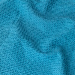 Κουβέρτα Πικέ Waffle Υπέρδιπλη - Πετρόλ - Διάσταση: 230 x 260 cm