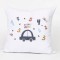Μαξιλάρι Διακοσμητικό Printed Car - Λευκό - Διάσταση: 45 x 45 cm