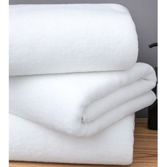 Beauty Home Πετσέτα Μπάνιου Ξενοδοχείου Crystal 600gsm Art Ε3013 100% Cotton 80x150 Λευκό