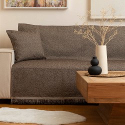 Ριχτάρι Τριθέσιο Plexis - Πετρόλ - Διάσταση: 180 x 280 cm