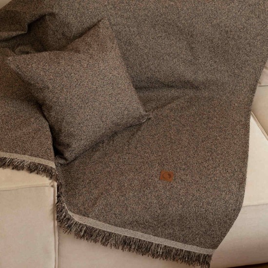 Ριχτάρι Τριθέσιο Plexis - Πετρόλ - Διάσταση: 180 x 280 cm