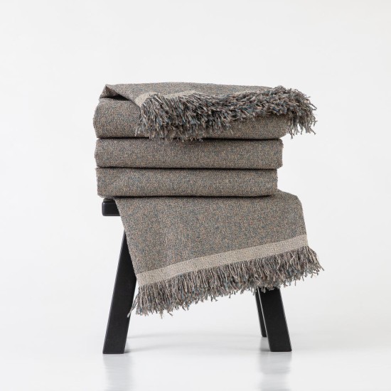 Ριχτάρι Τριθέσιο Plexis - Πετρόλ - Διάσταση: 180 x 280 cm