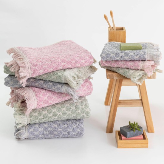 Πετσέτα Μπάνιου Hive - Φυστικί - Διάσταση: 70 x 140 cm