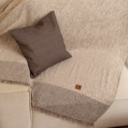 Ριχτάρι Σενίλ Τετραθέσιο Square - Γκρι - Διάσταση: 180 x 350 cm