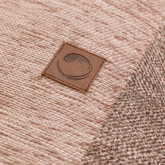 Ριχτάρι Σενίλ Τριθέσιο Square - Πετρόλ - Διάσταση: 180 x 300 cm