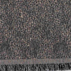 Ριχτάρι Σενίλ Τριθέσιο Tile - Μαύρο - Διάσταση: 180 x 300 cm