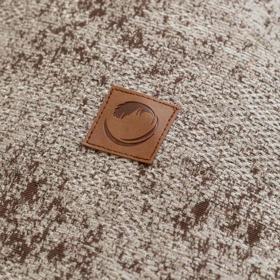 Ριχτάρι Σενίλ Τριθέσιο Trace - Γκρι - Διάσταση: 180 x 300 cm