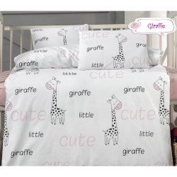 Beauty Home Σετ σεντόνια βρεφικά Art 5609 100x150 Σάπιο Μήλο