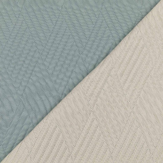 Κουβερλί Diamond Μονό - Εκρού-Καφέ - Διάσταση: 160 x 240 cm