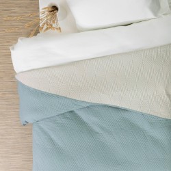 Κουβερλί Diamond Υπέρδιπλο - Γκρι-Γκρι ανοιχτό - Διάσταση: 220 x 240 cm