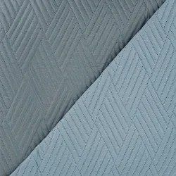 Κουβερλί Diamond Μονό - Σιέλ-Γκρι - Διάσταση: 160 x 240 cm