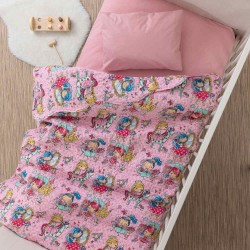 Κουβερλί Κούνιας Λαίδη Π-7 - Ροζ - Διάσταση: 110 x 140 cm