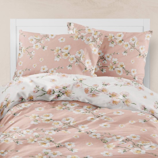 Κουβέρτα Πικέ Jasmine Ροζέ Υπέρδιπλη - Ροζέ - Διάσταση: 240 x 260 cm