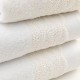 Πετσέτες Σετ 3ΤΜΧ Ερατώ - Λευκό - Διάσταση: 70 x 140 / 50 x 90 / 30 x 50 cm