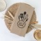Ποτηρόπανα Κουζίνας Waffle Let's Cook - Μπεζ - Διάσταση: 50 x 70 cm