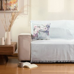 Ριχτάρι Βαμβακερό Πολυθρόνας Aztek - Πετρόλ - Διάσταση: 180 x 180 cm