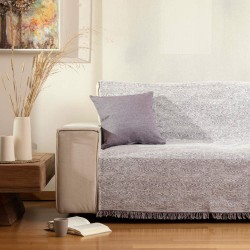 Ριχτάρι Βαμβακερό Πολυθρόνας Forest - Γκρι - Διάσταση: 180 x 180 cm