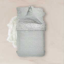 Σεντόνια Εμπριμέ Σετ Jasmine Βεραμάν Υπέρδιπλα - Βεραμάν - Διάσταση: (2) 240 x 260 cm + (2) 50 x 70 cm