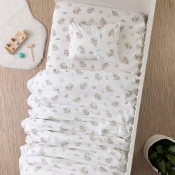 Σεντόνια Κούνιας Σετ Rocking Horse Βεραμάν - Βεραμάν - Διάσταση: (2) 120 x 160 cm + 30 x 40 cm