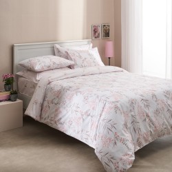 Σετ υπέρδιπλο 240x260εκ. Salonica Υάκινθος (σομόν)