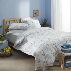 Σετ υπέρδιπλο 240x260εκ. Salonica Υάκινθος (μπλε)