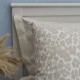 Σεντόνι διπλό 200x260εκ. Salonica Leopar (μπεζ) σχέδιο πανωσέντονο