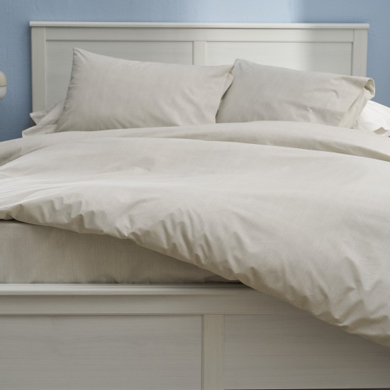 Σεντόνι μονό 160x260εκ. Salonica Leopar (μπεζ) σχέδιο κατωσέντονο