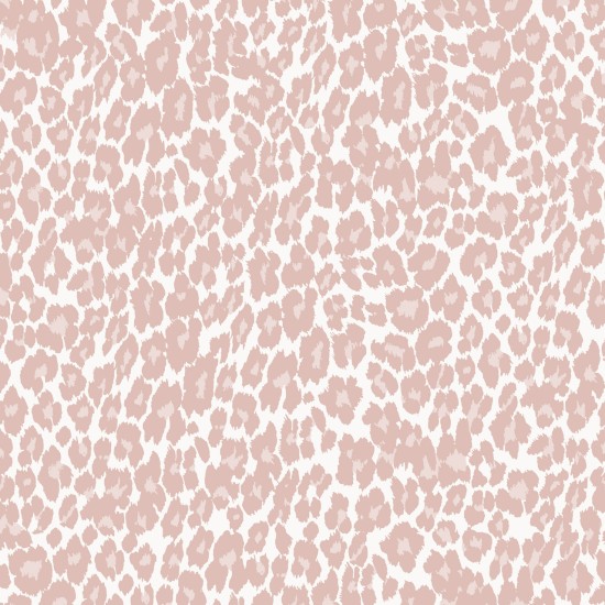 Σεντόνι υπέρδιπλο 230x260εκ. Salonica Leopar (ροζ) σχέδιο πανωσέντονο