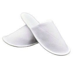 Παντόφλες λευκές πετσετέ ξενοδοχείου (10 ζεύγη)