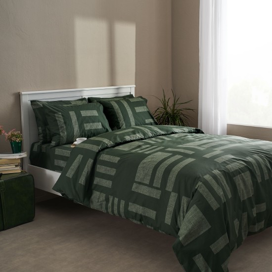 Σετ μονό 160x260εκ. Salonica Tetris