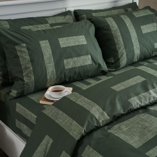 Σετ μονό 160x260εκ. Salonica Tetris