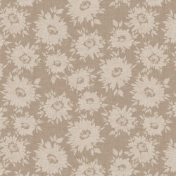 Μαξιλαροθήκες Salonica Χρυσάνθεμο (μπεζ) σχέδιο κατωσέντονο