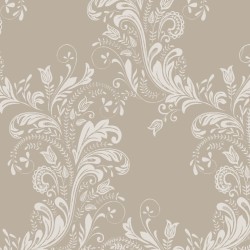 Σεντόνι υπέρδιπλο 230x260εκ. Salonica Δαντέλα (μπεζ) σχέδιο πανωσέντονο