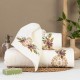 Πετσέτες Σετ 2ΤΜΧ Florence - Λευκό - Διάσταση: 50 x 90 / 30 x 50 cm