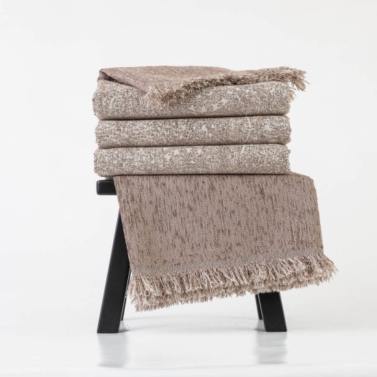 Ριχτάρι Σενίλ Διθέσιο Babylon - Γκρι - Διάσταση: 180 x 250 cm