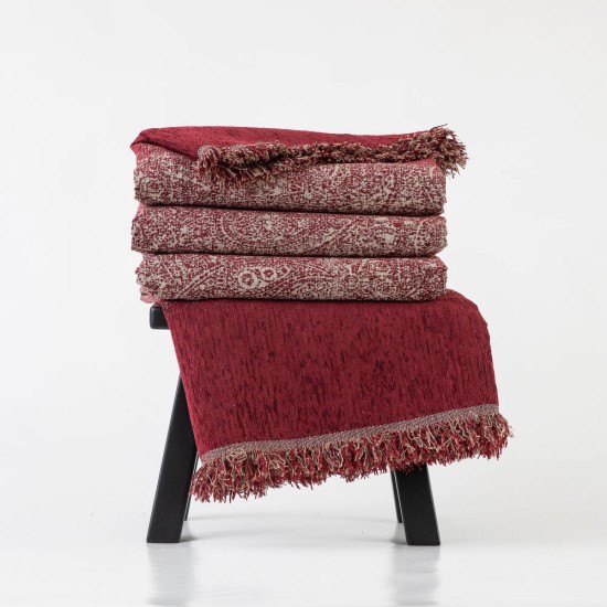 Ριχτάρι Σενίλ Διθέσιο Babylon - Γκρι - Διάσταση: 180 x 250 cm