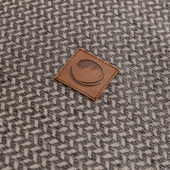 Ριχτάρι Σενίλ Διθέσιο Sicily - Γκρι - Διάσταση: 180 x 250 cm