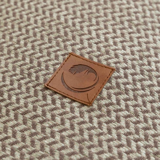 Ριχτάρι Σενίλ Διθέσιο Sicily - Γκρι - Διάσταση: 180 x 250 cm