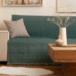 Ριχτάρι Σενίλ Τριθέσιο Solana - Γκρι - Διάσταση: 180 x 300 cm